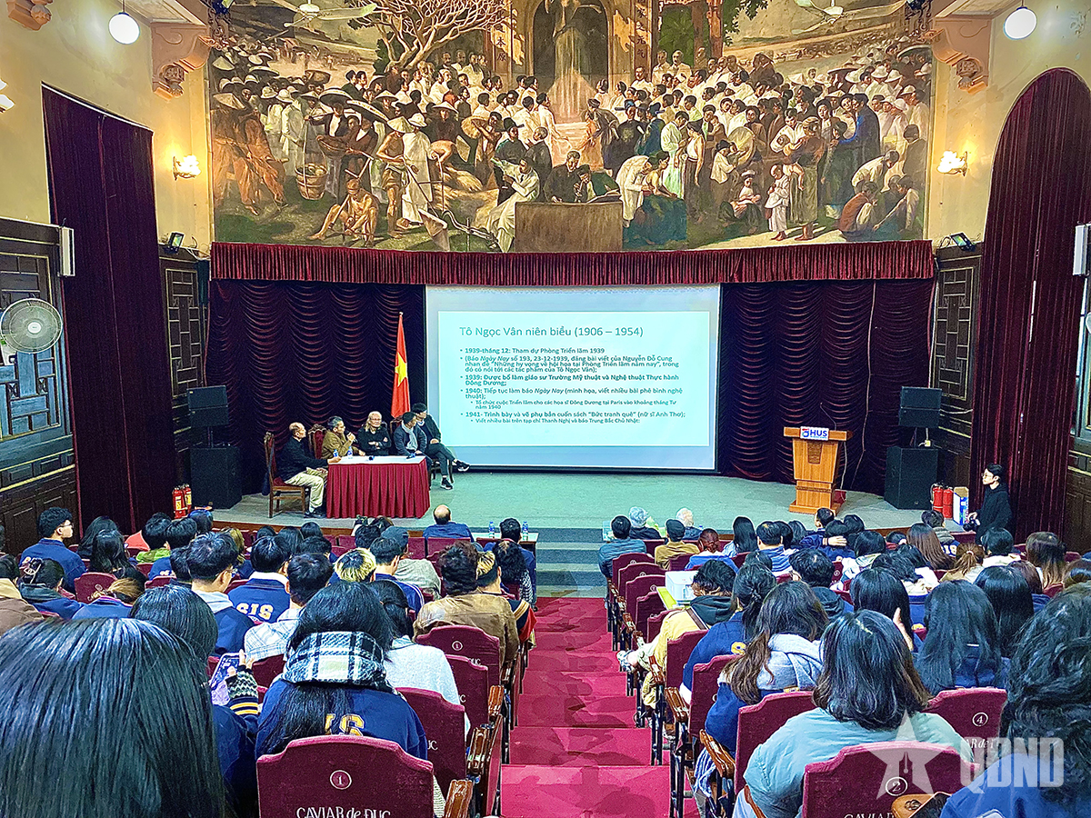 Tọa đàm “80 năm Cao đẳng Mỹ thuật - Đại học Việt Nam”: Tôn vinh di sản và tầm nhìn giáo dục của họa sĩ Tô Ngọc Vân